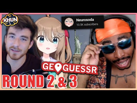 Chatter with 15 PHD's in GeoGuessr vs Neuro Sama | Neurosoda Pt 2 & 3