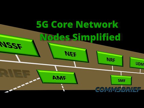 Do you know all the 5G core network nodes?