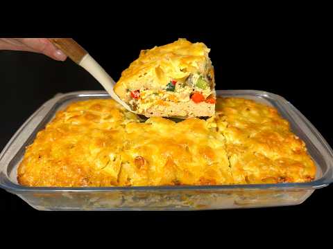 Old recipe! The most delicious casserole. The juiciest recipe that melts in your mouth!