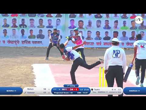 ENERGIA 11 VS MUNIRA 11 MATCH AT मुस्लिम प्रिमीयर लिग ( कासार वडवली ) 2024