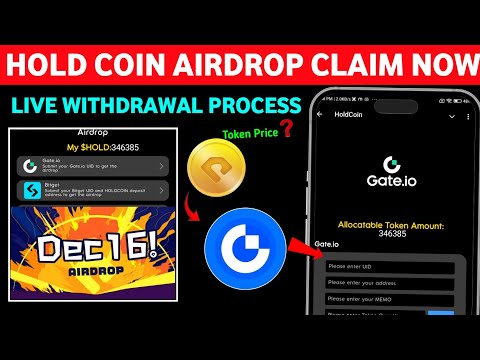 Hold Coin Live Claiming Process | Hold Coin Claim Bitget Exchange | Hold Coin Price Prediction