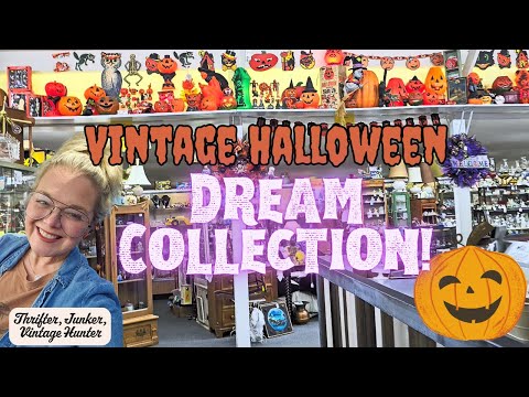 EPIC Vintage Halloween! Countryside Antique Mall Shop With Me