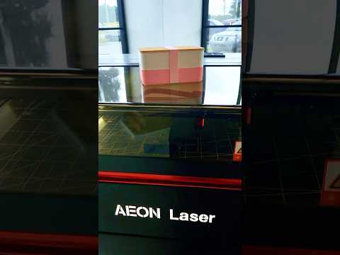 Speedy Bento Box Lid Engraving Magic 🍡 Aeon Laser REDLINE Series