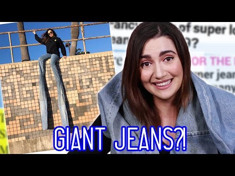 I Wore 9-Foot-Long Extendo Jeans For A Day