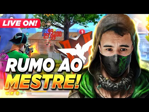 EM BUSCA DO DESAFIANTE PARTE 2😤LIVE DE FREE FIRE💚FREE FIRE💙LIVE ON💚FREE FIRE AO VIVO💙