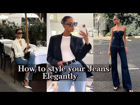 How To Make Casual Jeans look Elegant and Classy