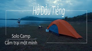 Cắm trại một mình ở Hồ Dầu Tiếng ( solo camping&cooking) #solocamp #vietnam #cooking #phiêulưu