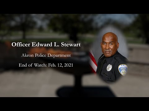 FALLEN OFFICER MEMORIAL 2023: Officer Edward Stewart, Akron PD