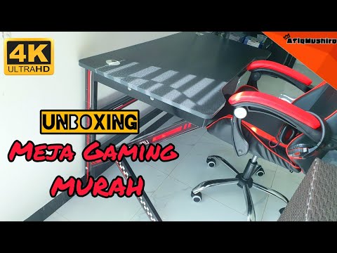 Unboxing | Meja Gaming Bajet MURAH dari SHOPEE (BAHASA MELAYU)