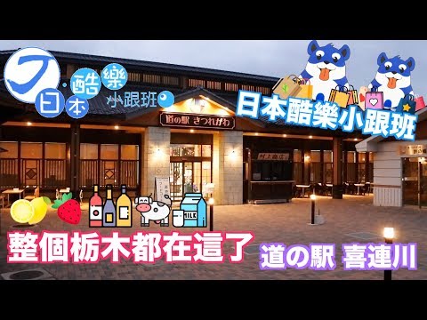 【日本酷樂小跟班】整個栃木都在這了！休息站-道の駅 喜連川