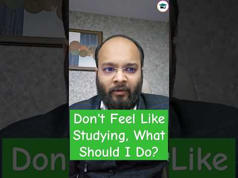 Don't Feel Like Studying, What Should I Do? | Motivational Message by Chandan Sir #shorts