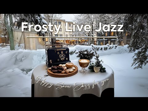 Frosty Live Jazz ~ Happy Snow Jazz for you - our Soul Mate & Warm Up, Bring Mood in Winter 🎄🧣