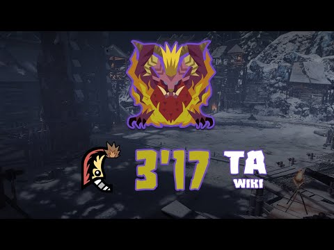 【MHWI】Tempered Teostra GreatSword Solo 03'17"95 (TA Wiki Rules) | 歴戦テオ・テスカトル 大剣ソロ