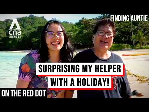 I Brought My Retired Helper Of 21 Years On Her First Ever Holiday! | On The Red Dot - Finding Auntie