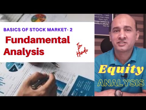 Fundamental Analysis of Stocks | Equity Analysis Explained| Basics of Stock Market| By Santosh Singh