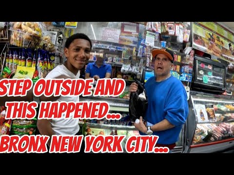 Went outside to play lottery numbers this happened  BRONX NEW YORK CITY