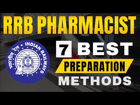 Best Methods For Preparation Of RRB Pharmacist Exams | Syllabus | Exam Pattern #pharmacist