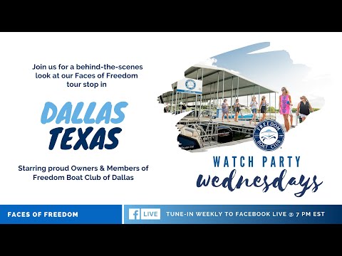 Freedom Social | Watch Party Wednesday | Faces of Freedom Dallas