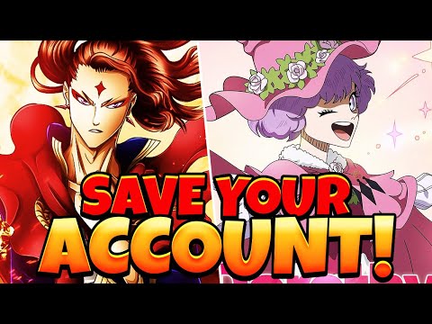 IMPORTANT - SAVE YOUR ACCOUNT BY DOING THIS!!! | Black Clover Mobile