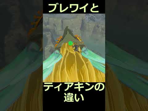 ティアキンとブレワイの違い 空飛ぶ龍編 #ゼルダの伝説 #zelda #ゼルダの伝説ブレスオブワイルド #ゼルダの伝説ティアーズオブザキングダム