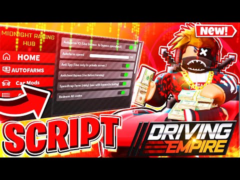 *NEW* Roblox Driving Empire Script AUTO FARM + INF MONEY + Mobile Fluxus  *PASTEBIN 2023*