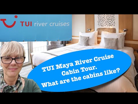 TUI Maya - Cabin tour of this river cruise boat.