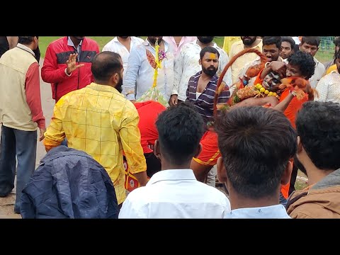 Potharaju beating public In Golconda Bonalu 2022 #bonalutelanganajataralu