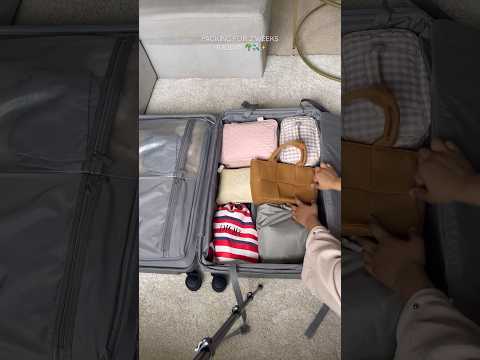 Pack with me for holiday ASMR #packing #packwithme #vacation #holiday #asmr #asmrsounds