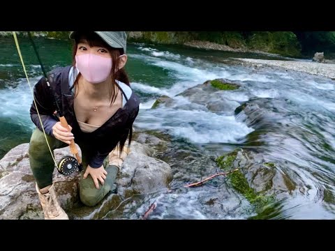 [Fly fishing] A new challenge. Find a new fishing spot. subtitles