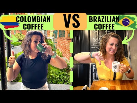 Where is the BEST Coffee in the WORLD? 🌎 | Brazil🇧🇷 OR Colombia🇨🇴