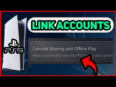 PS5 HOW TO LINK ACCOUNTS!!