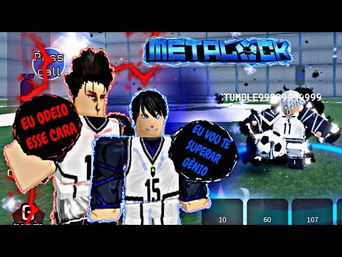 RECRIAMOS O TRIO ISAGI NAGI E BAROU NO MELHOR JOGO DE BLUE LOCK DO ROBLOX META LOCK