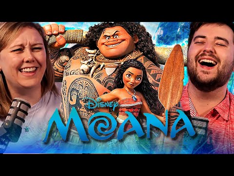 DISNEY'S MOANA (2016) | Movie REACTION! | Disney | Auli'i Cravalho | Dwayne Johnson