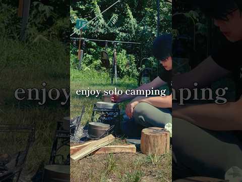 SOLO CAMPING with MOTSU YAKISOBA