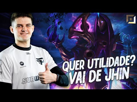 Jhin: o AD Carry mais SUPORTE do LOL!