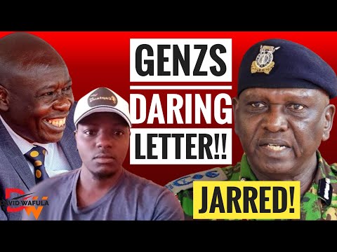 GEN Z's SEND CHILLING LETTER TO CENTRAL POLICE OCS AHEAD OF MONDAY EVENING MAANDAMANO!!