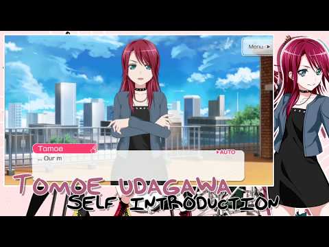 【ENGLISH】 Afterglow // Tomoe Udagawa Self Introduction