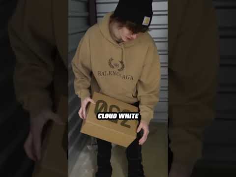 A YEEZY Box in an Abandoned Storage Unit #unboxing #yeezy #storage