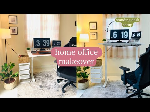 Ultimate Home Office Makeover  🖥️ | Standing Desk Setup ✨ | Organization & Decor Tips | Neera Mishra