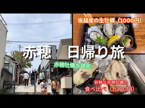 兵庫県赤穂市⭐️赤穂日帰り旅⭐️【🦪赤穂牡蠣🦪を堪能するぅ～】🚶赤穂の観光スポットめぐり🚶