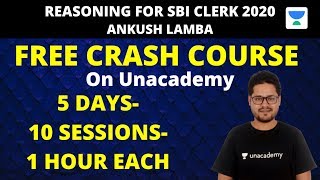 Crash Course on Reasoning for SBI Clerk 2020 by Ankush Lamba