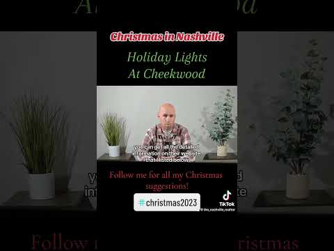 Holiday Lights at Cheekwood - Nashville Christmas #christmaslights #cheekwood #christmas2023