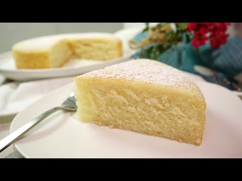 Moist Sponge Cake | Eggless and Butter Free