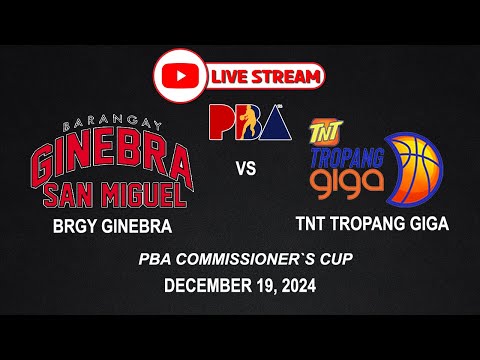 LIVE NOW! BRGY GINEBRA vs TNT TROPANG GIGA | PBASeason49 |December 19, 2024|NBA2K24 Simulation Only