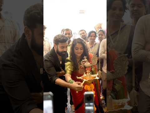 @aishwaryasilksOfficial Grand opening at Shankarpalli #Hyd #AataSandeep #JyothiRaj #Part1