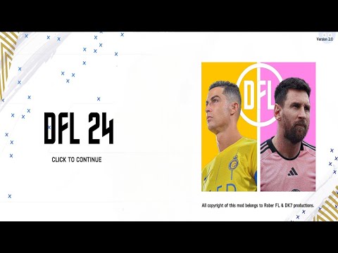 Rilis Terbaru ! DFL Football Mobile 2024 Update Real Face, kits, Latest Transfer & Camera ps5 HD !