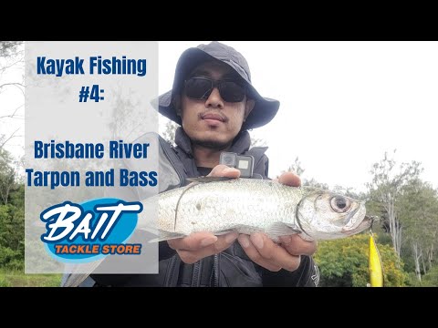 Kayak Fishing #4: Brisbane River Tarpon and Bass