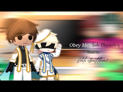 •Obey Me! Side Characters React to Edits about them!•||Annes Gacha_Life