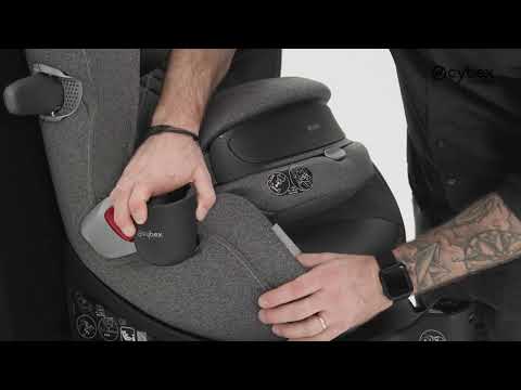 How to Attach the Cup Holder I Anoris T2 i-Size Car Seat I CYBEX