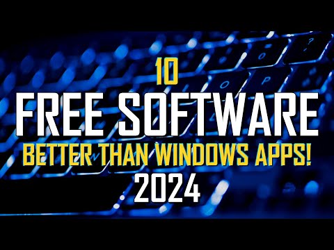 10 FREE SOFTWARE That Are Better Than WINDOWS APPS! 2024